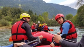 Rafting auf der Eisack