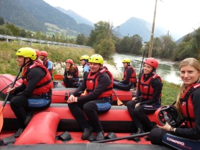 Raftingtour auf der Eisack