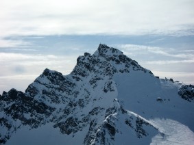 Dreiländerspitze vom Ochsenkopf aus gesehen